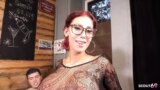 Berlin’de Fileli Alman Kızla Kondomsuz Anal Grup Sikişi