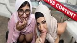 Mia Khalifa ateşli üçlü sikişte kuduruyor