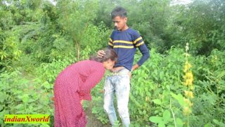 Orman İçinde Sevimli Kız Arkadaşımla Tutku Dolu Seks