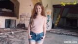 CHICAS LOCA – Kıvırcık Saçlı Teen Shelley Bliss Sokakta Yabancı ile Riskli Sikiş