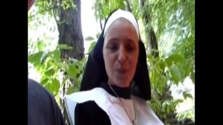 Çılgın Alman Rahibe Yarrak Delisi Oldu