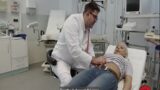 Alman Sarışın İri Memeli Kızı Doktoru Kalın Yarrakla Parçaladı
