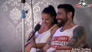 İlk Cuckold Alman Amatör Kızı Sokak Casting’de Sikiliyor