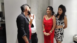 İki Çift Swinger Yapıp Birbirini Sikti